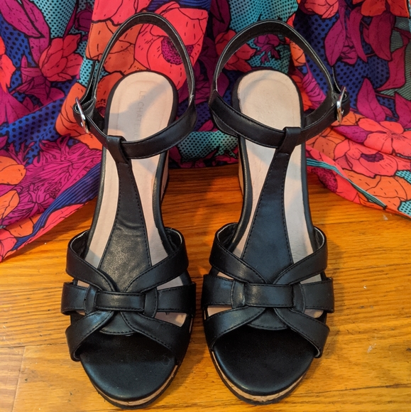 Cork wedge sandals by Le Chateau - Picture 4 of 4